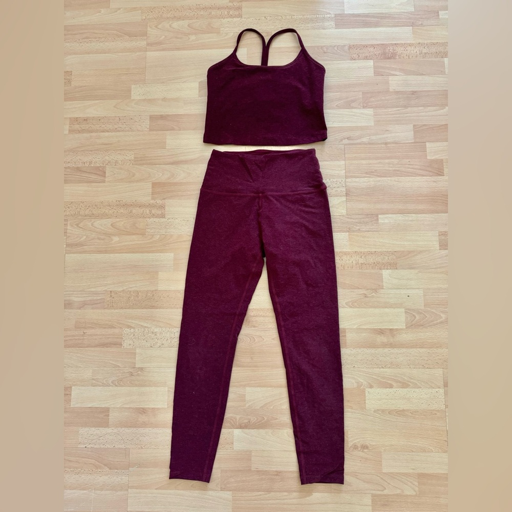 Beyond Yoga Spacedye Set (tops & bottoms)